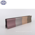 color anodizing aluminium trims for tiles